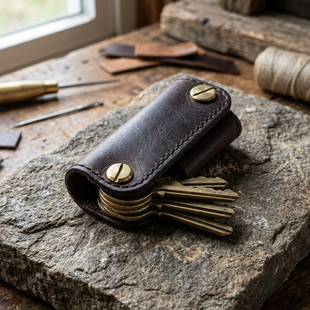 Leather goods display
